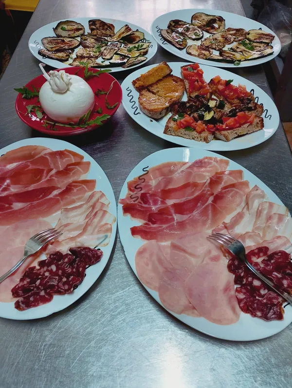 Antipasto della casa di Cacio e Pere
